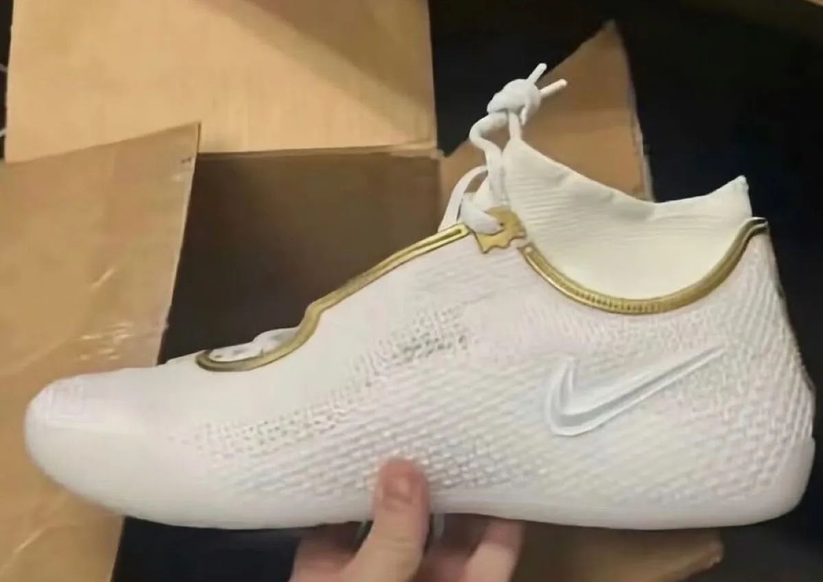 First Look at the Nike Lebron 24 in White and Gold