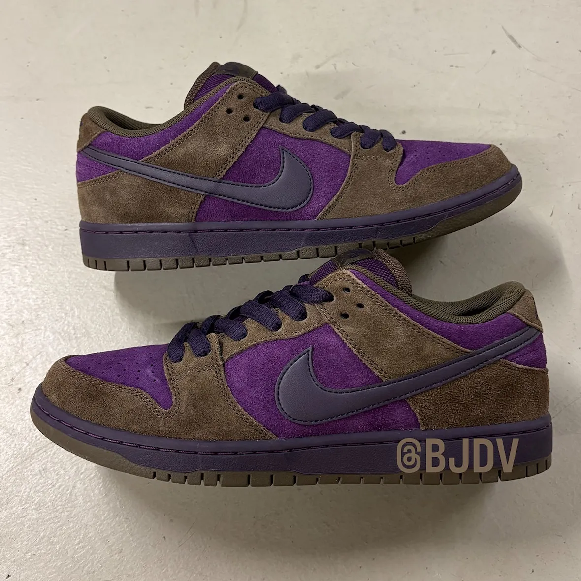Nike SB Dunk Low Dark Hazel Purple Dynasty Night Purple HQ1625-202