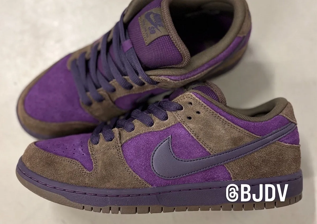 Nike SB Dunk Low Dark Hazel Purple Dynasty