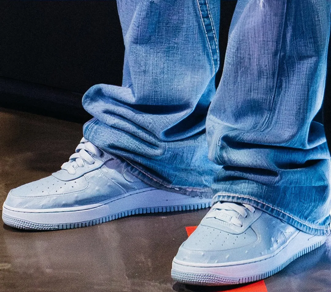Travis Scott Nike Air Force 1 Low Ice Blue Ostrich JF7727-400 1