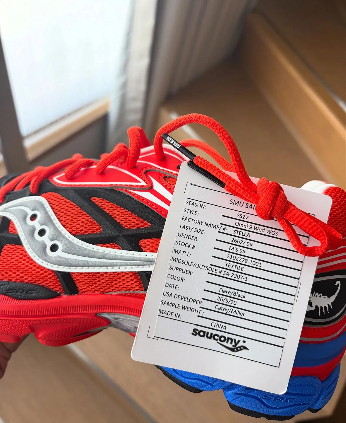 Westside Gunn Saucony Progrid Omni 9 Spider Man 1