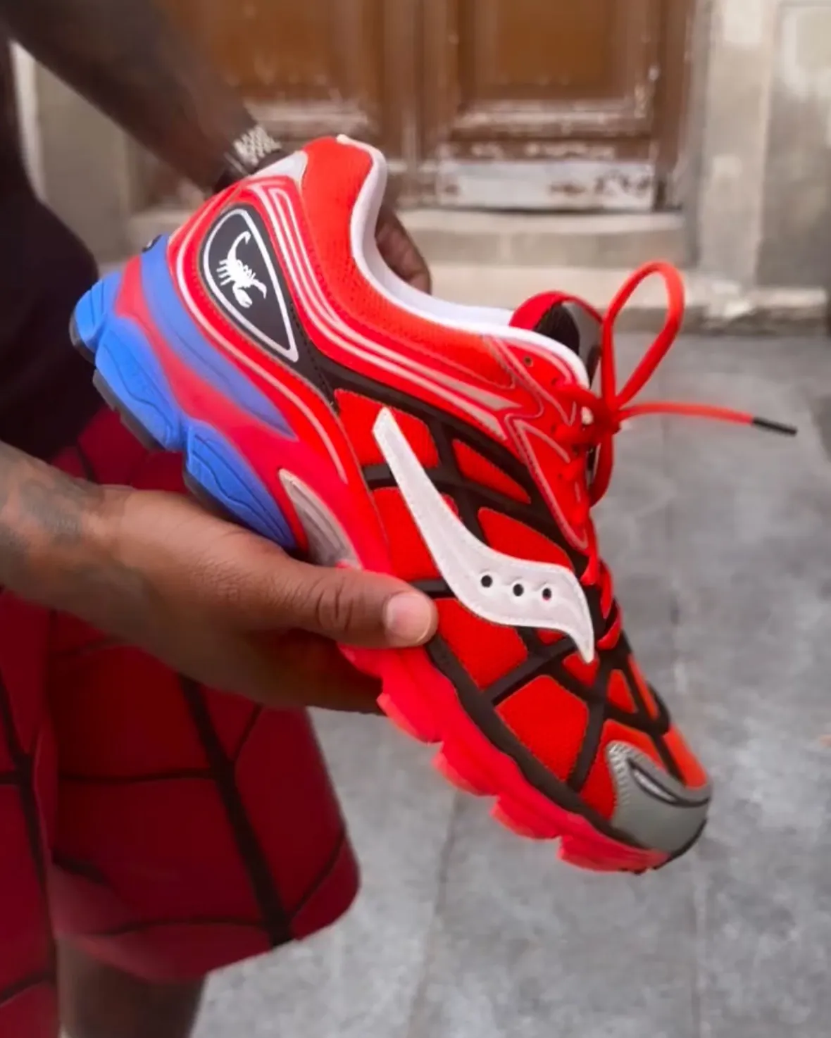 Westside Gunn Saucony Progrid Omni 9 Spider Man