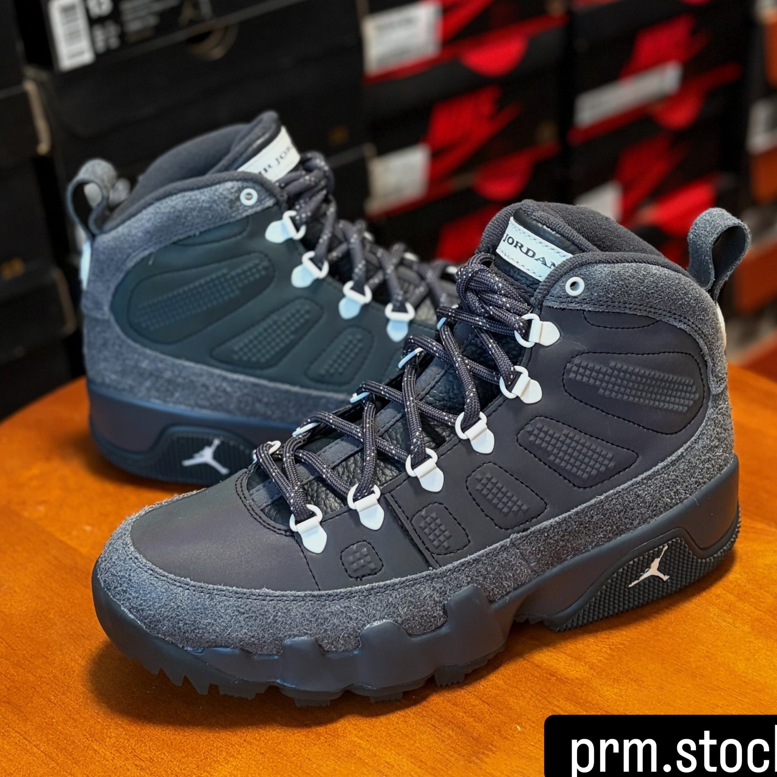 Air Jordan 9 Boot "Anthracite" Features a Flashy Iridescent Finish