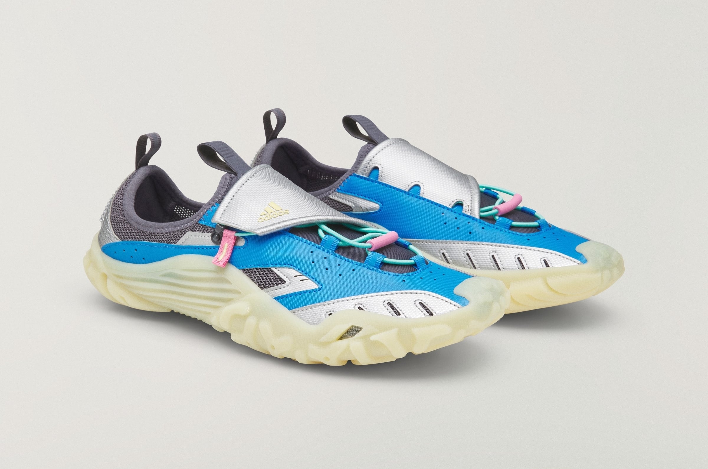 Pharrell Adds the adidas Water Moc in “Ray Blue” to the Virginia Sneaker Lineup