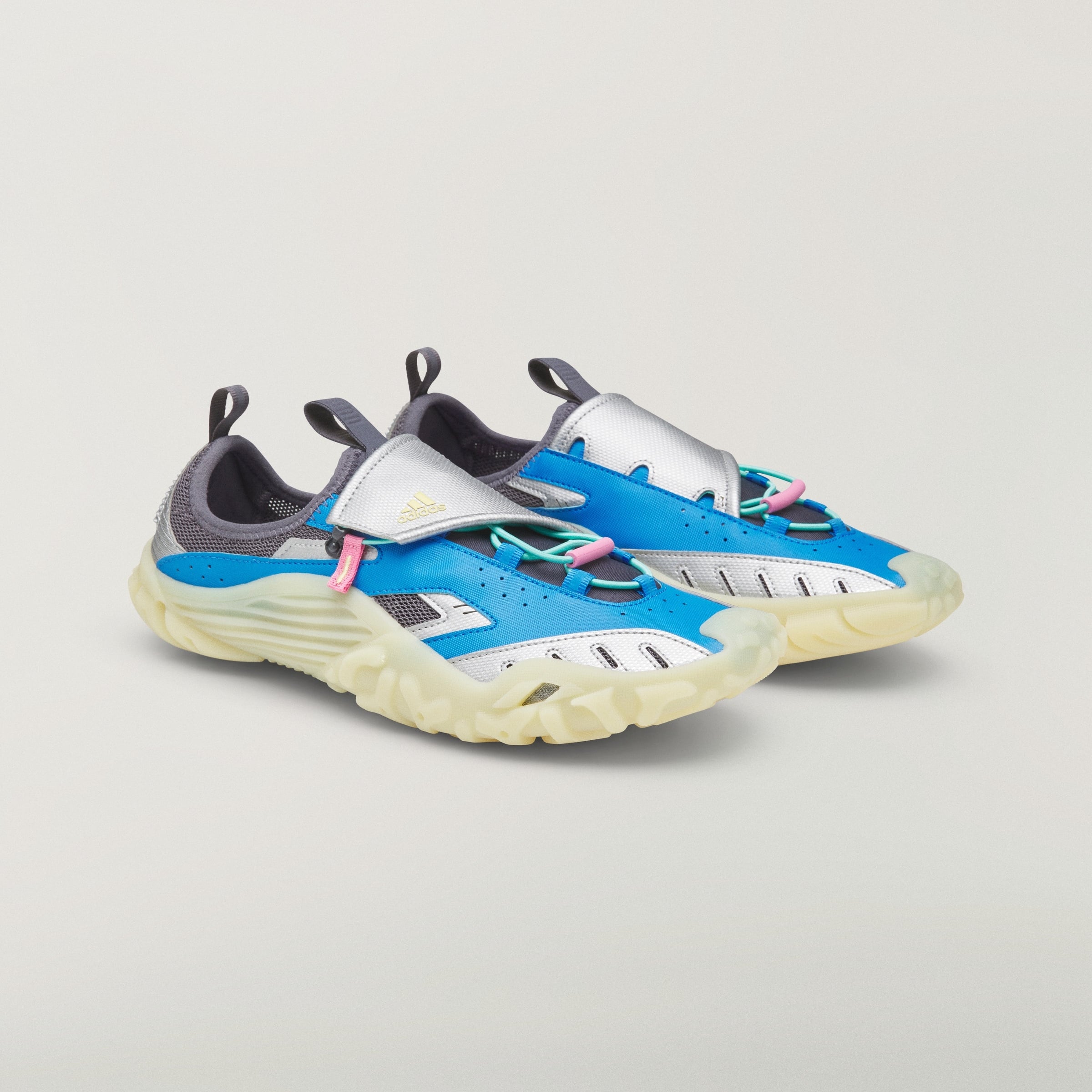 Pharrell Adds the adidas Water Moc in "Ray Blue" to the Virginia Sneaker Lineup