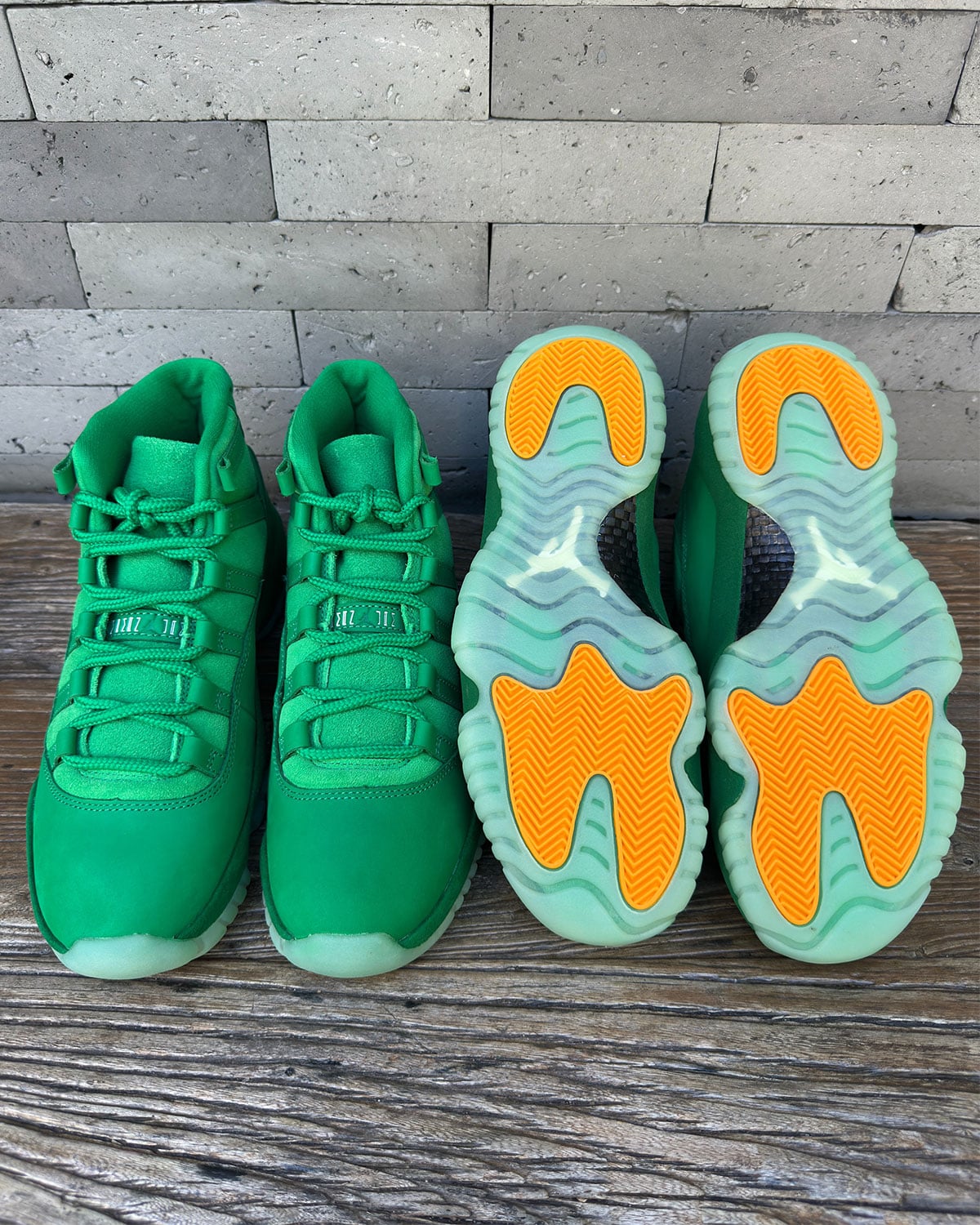 Air Jordan 11 Green Screen Space Jam Monstars IQ5700-900 6