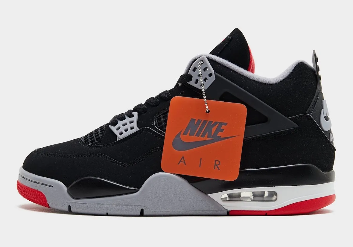 Air Jordan 4 Bred 2026 IX8180-001 1