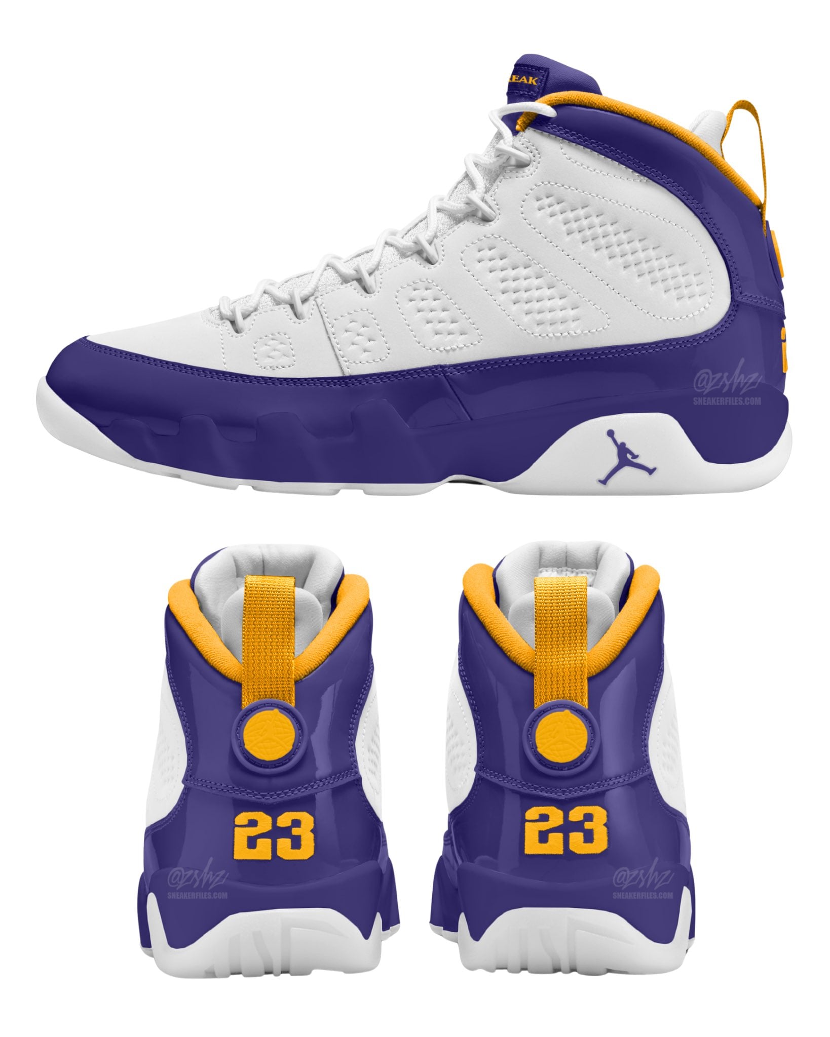 Air Jordan 9 Super Freak Randy Moss PE