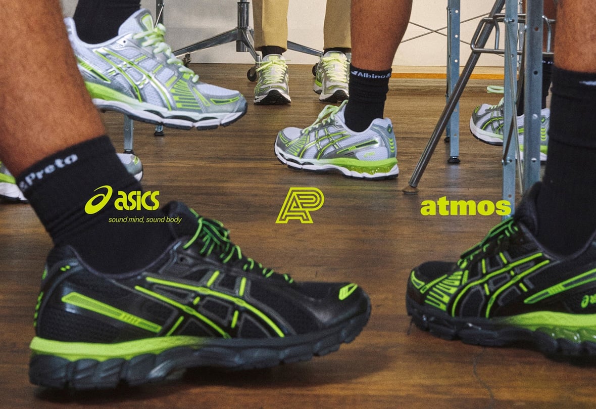 Albino And Preto Atmos ASICS Gel Kayano 12 1 Pack