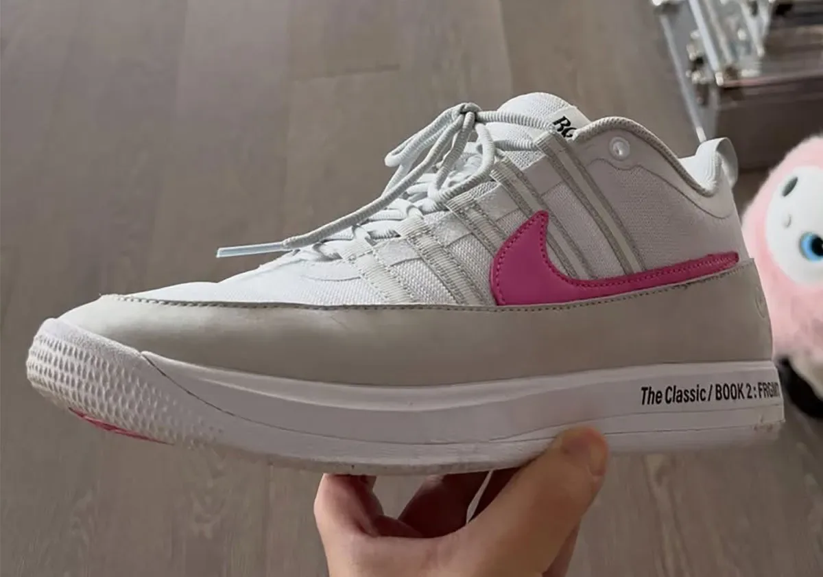 Fragment x Nike Book 2 Gets a First Look in “White and Pink”