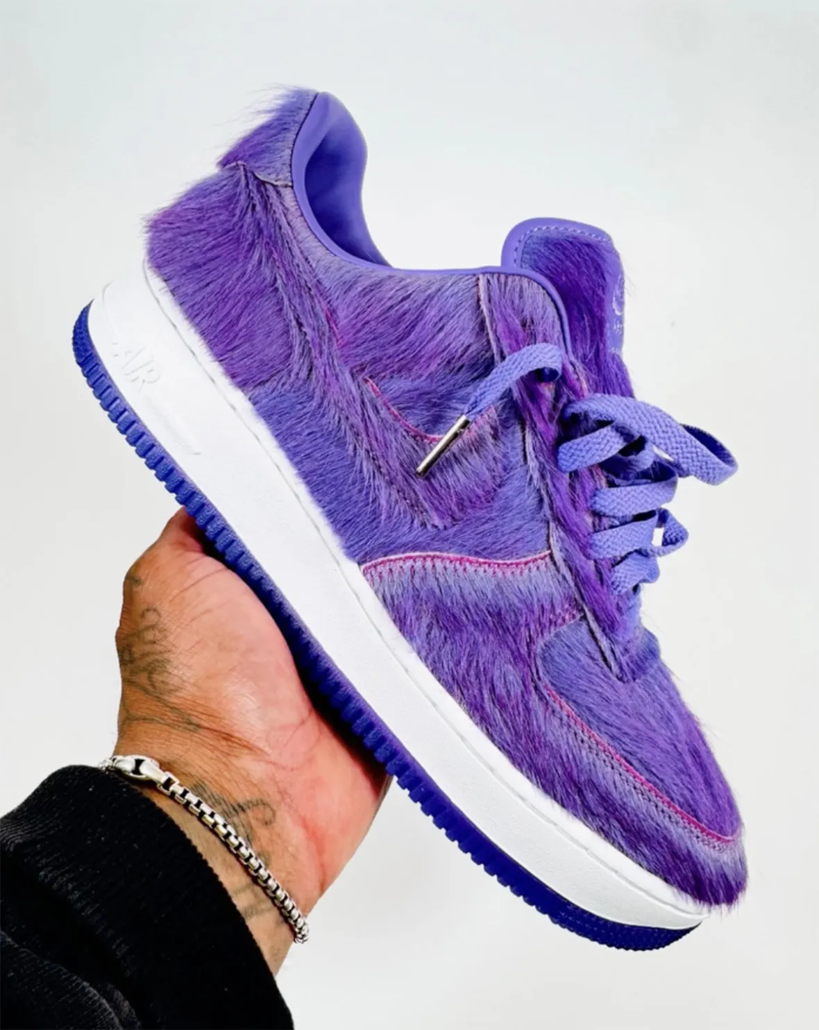 Nike Air Force 1 Low Hairy Purple Fur