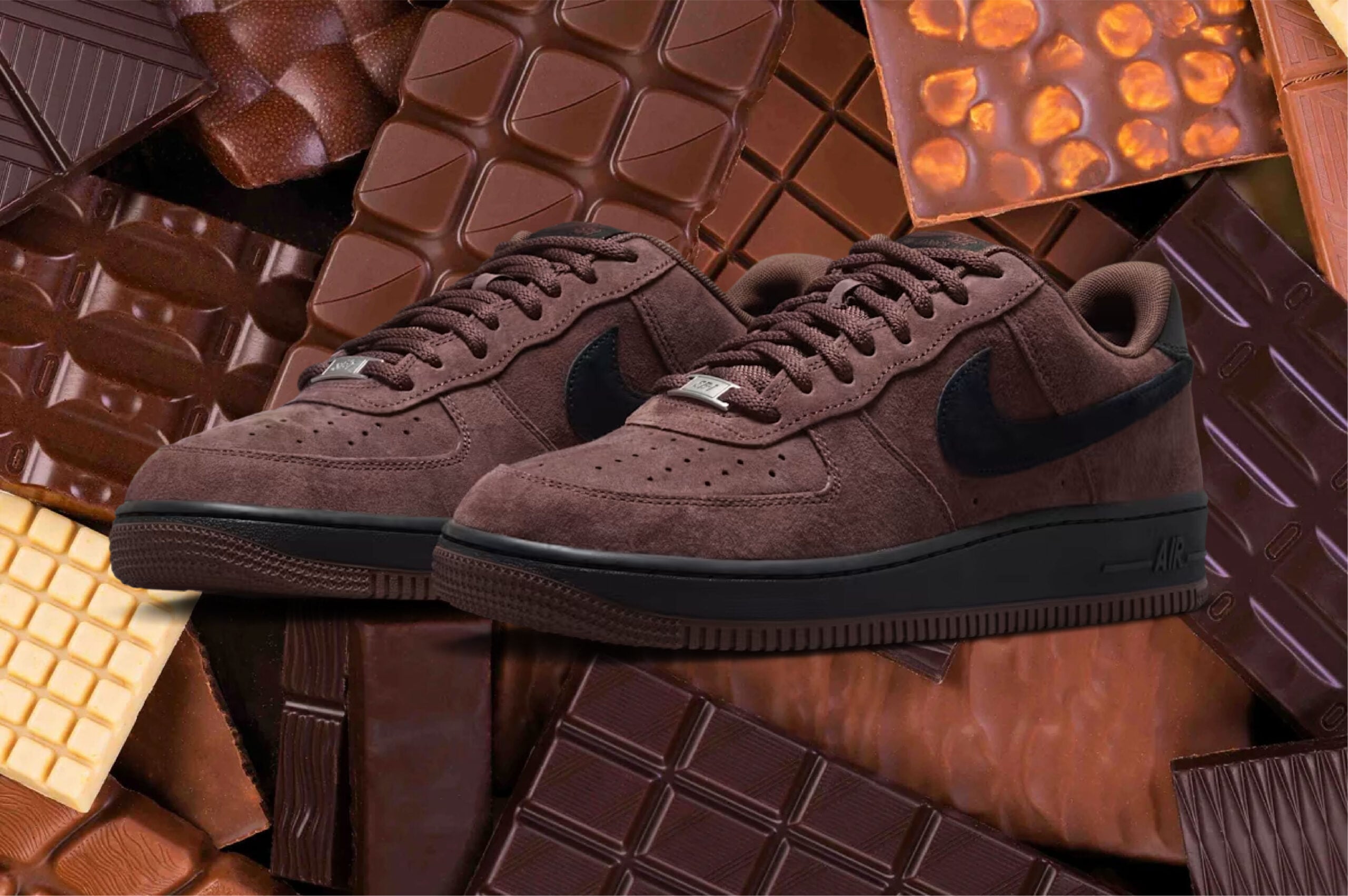 Nike SB’s Air Force 1 Takes on “Light Chocolate” Suede for August