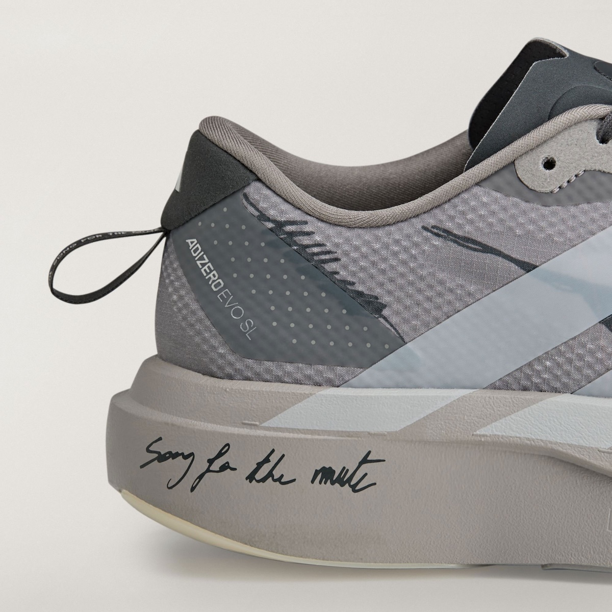 Song For The Mute adidas Adizero Evo Sl Dove Grey KJ0774 6