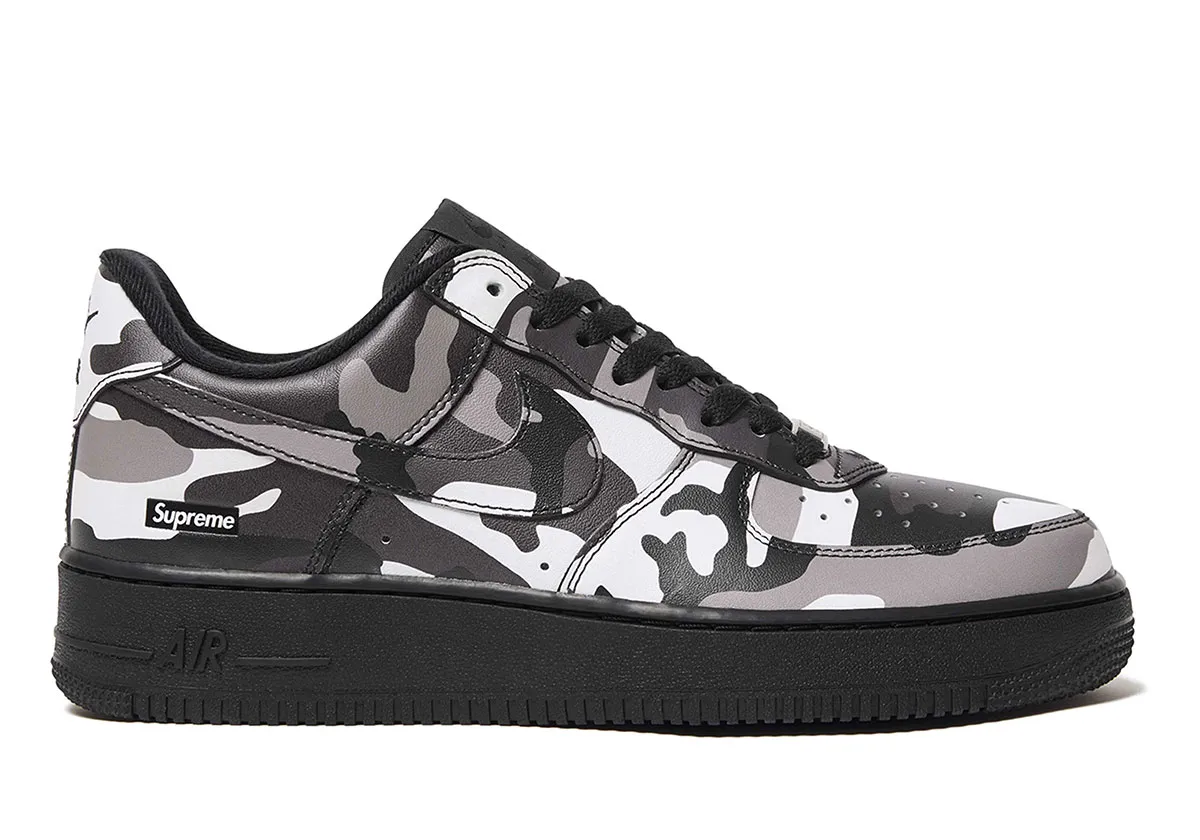 Supreme Nike Air Force 1 Low Camo Fw26 2