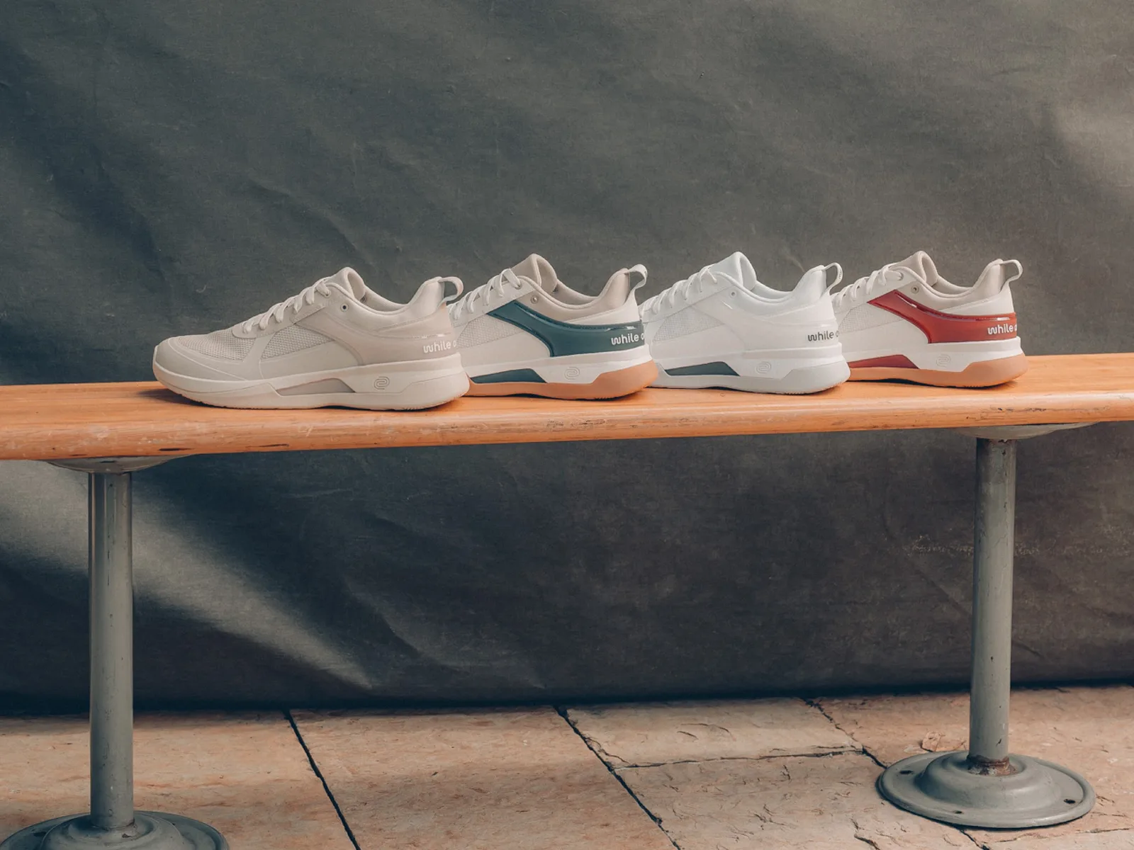 All four while on earth CMC launch colorways lined up