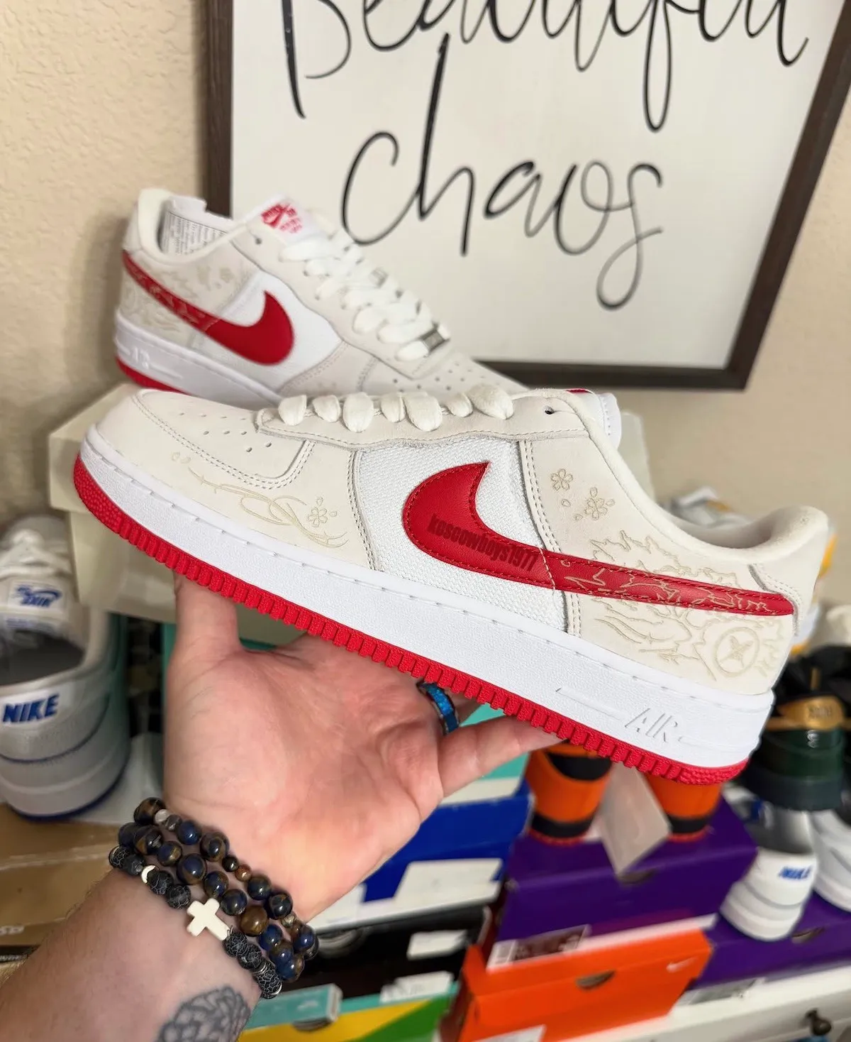 Yuto Horigome Nike SB Air Force 1 Laser White Red IU3766-100 1