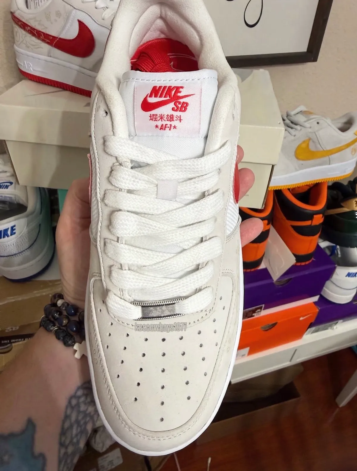 Yuto Horigome Nike SB Air Force 1 Laser White Red IU3766-100 2
