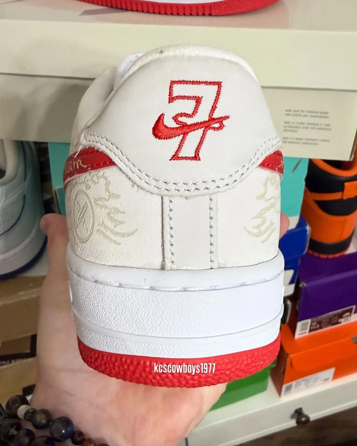 Yuto Horigome Nike SB Air Force 1 Laser White Red IU3766-100 5