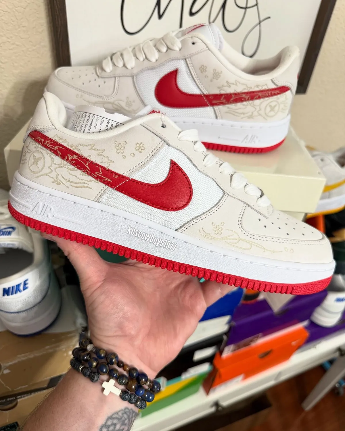Yuto Horigome Nike SB Air Force 1 Laser White Red IU3766-100 8