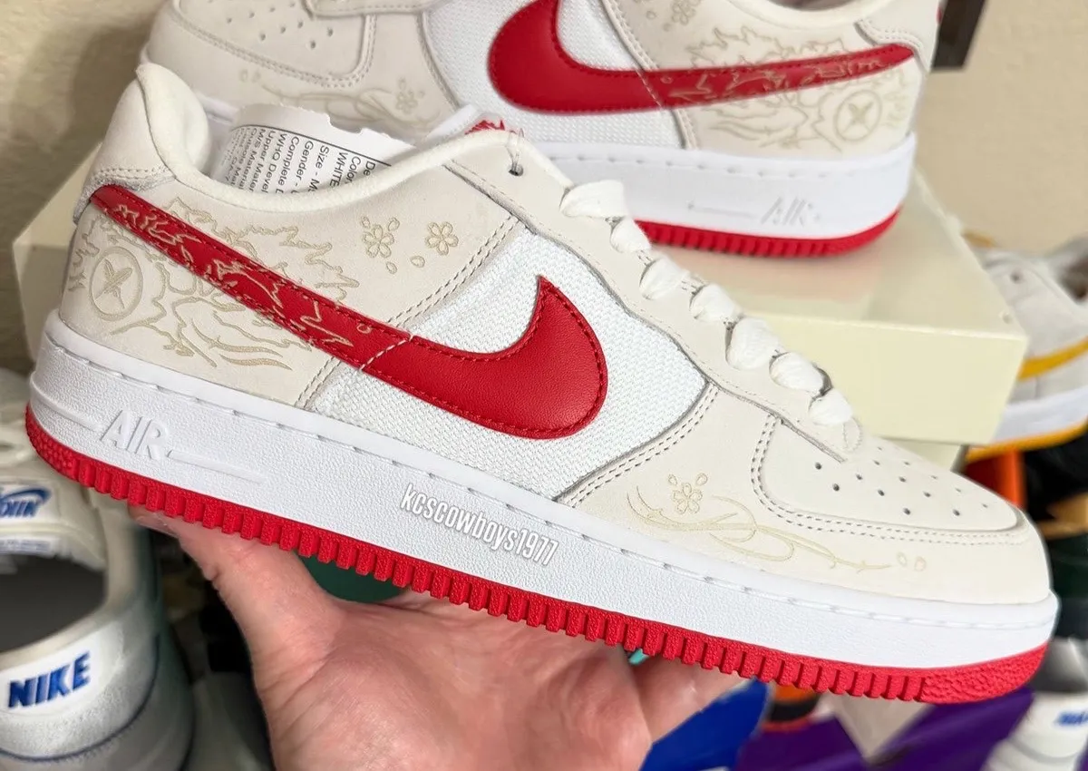 Yuto Horigome Nike SB Air Force 1 Laser White Red