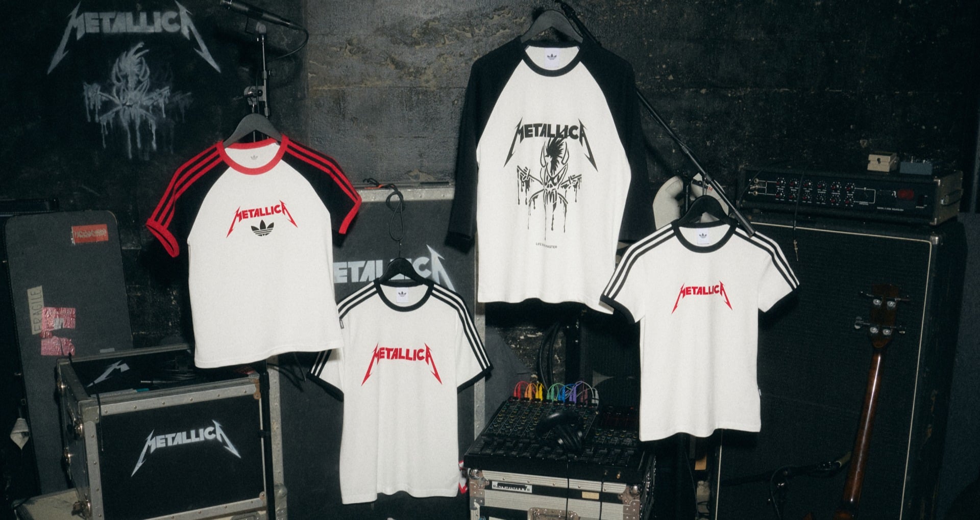 adidas x Metallica “Life Burns Faster” Merch Drops September 30th