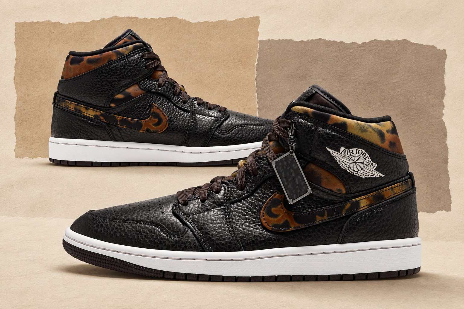 Air Jordan 1 Mid “Velvet Brown Leopard” Releases Fall 2026