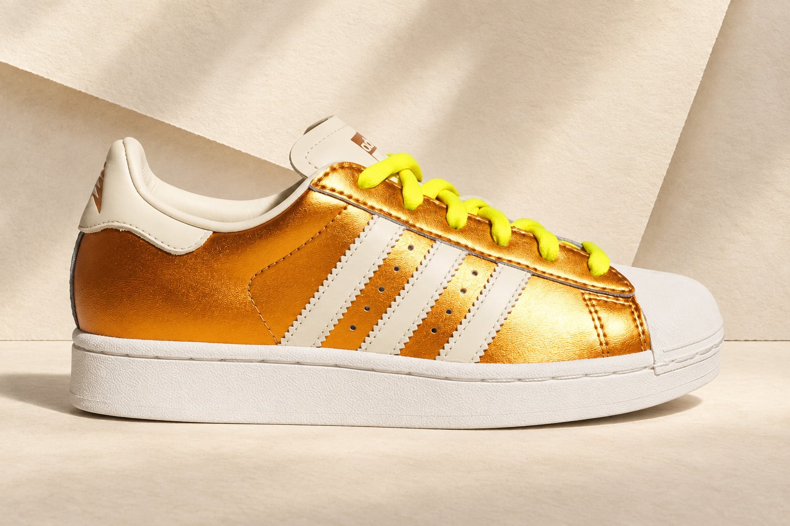 Anthony Edwards adidas Superstar Releases in “Metallic Gold”