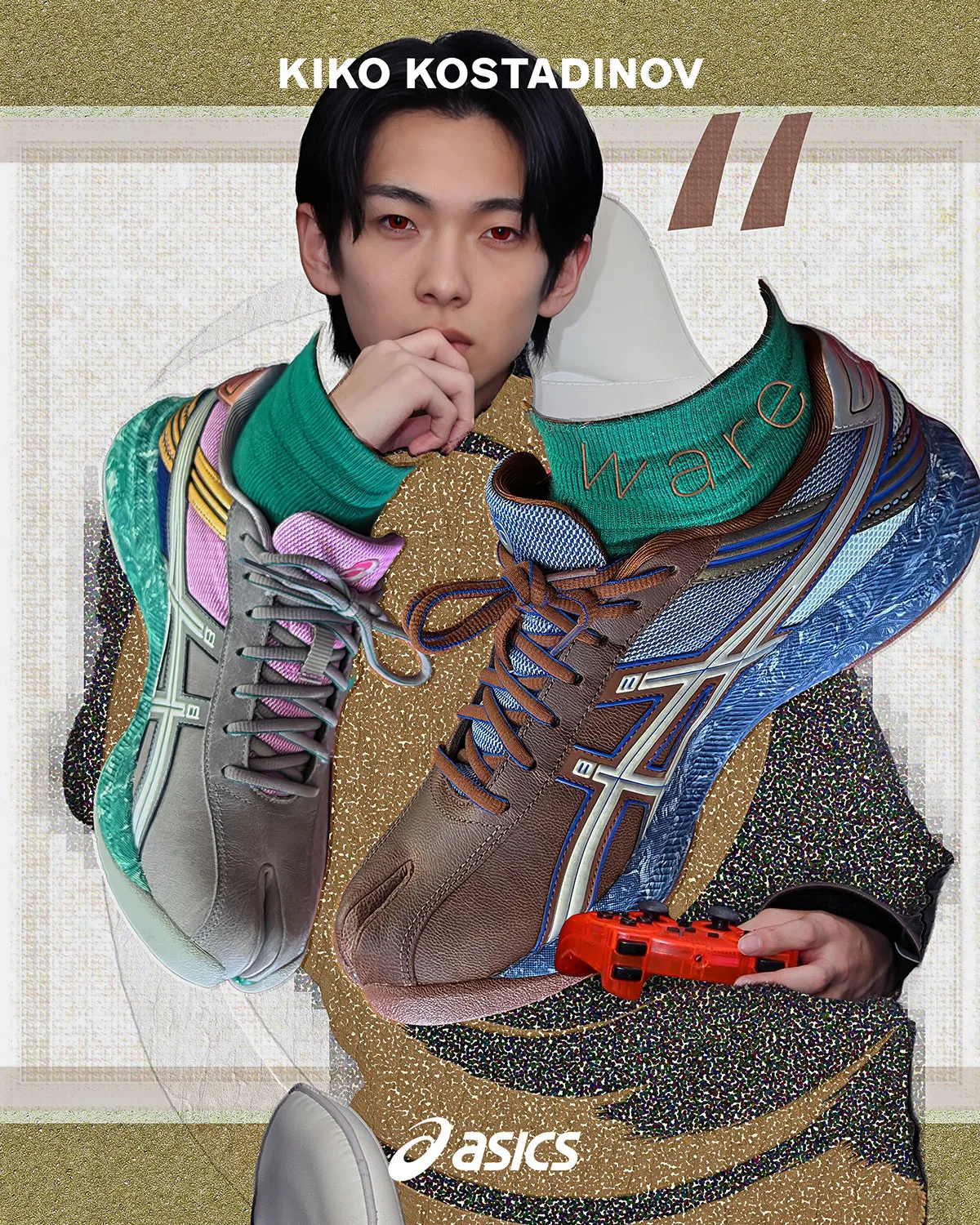 ASICS Tabi 4 x Kiko Kostadinov