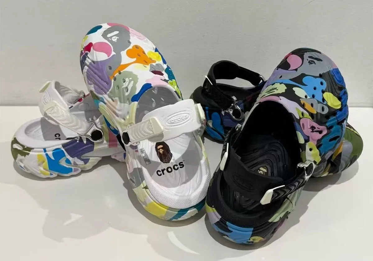 Crocs Echo Clog 2 x BAPE Expected to Release October 3rd