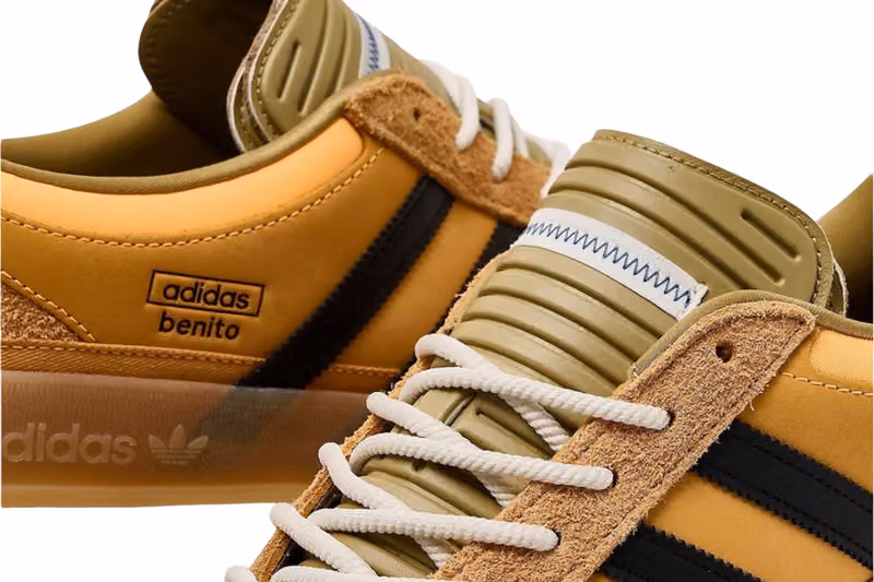 Bad Bunny’s adidas Gazelle in “Solar Gold” Returns to Release Calendars With an October Date