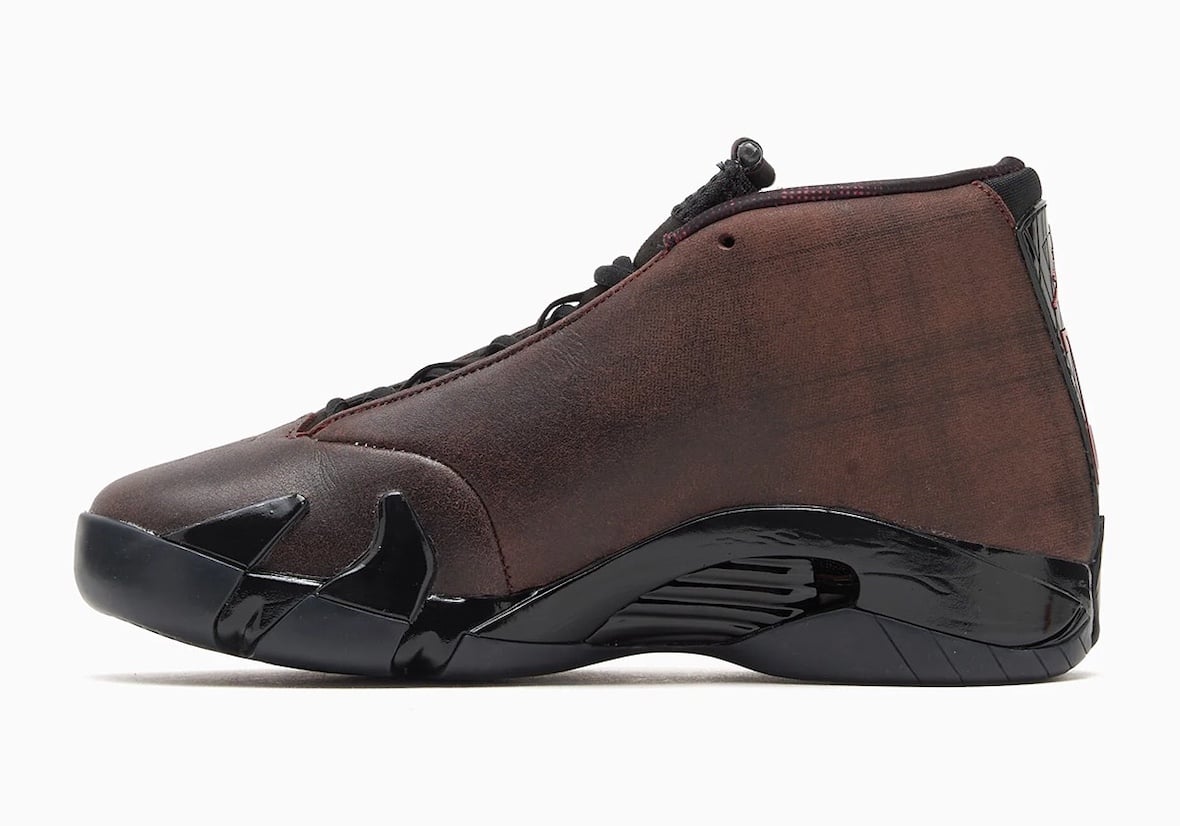 First Look at Mowalola’s Non-Mule Air Jordan 14 in “Burnt Red”