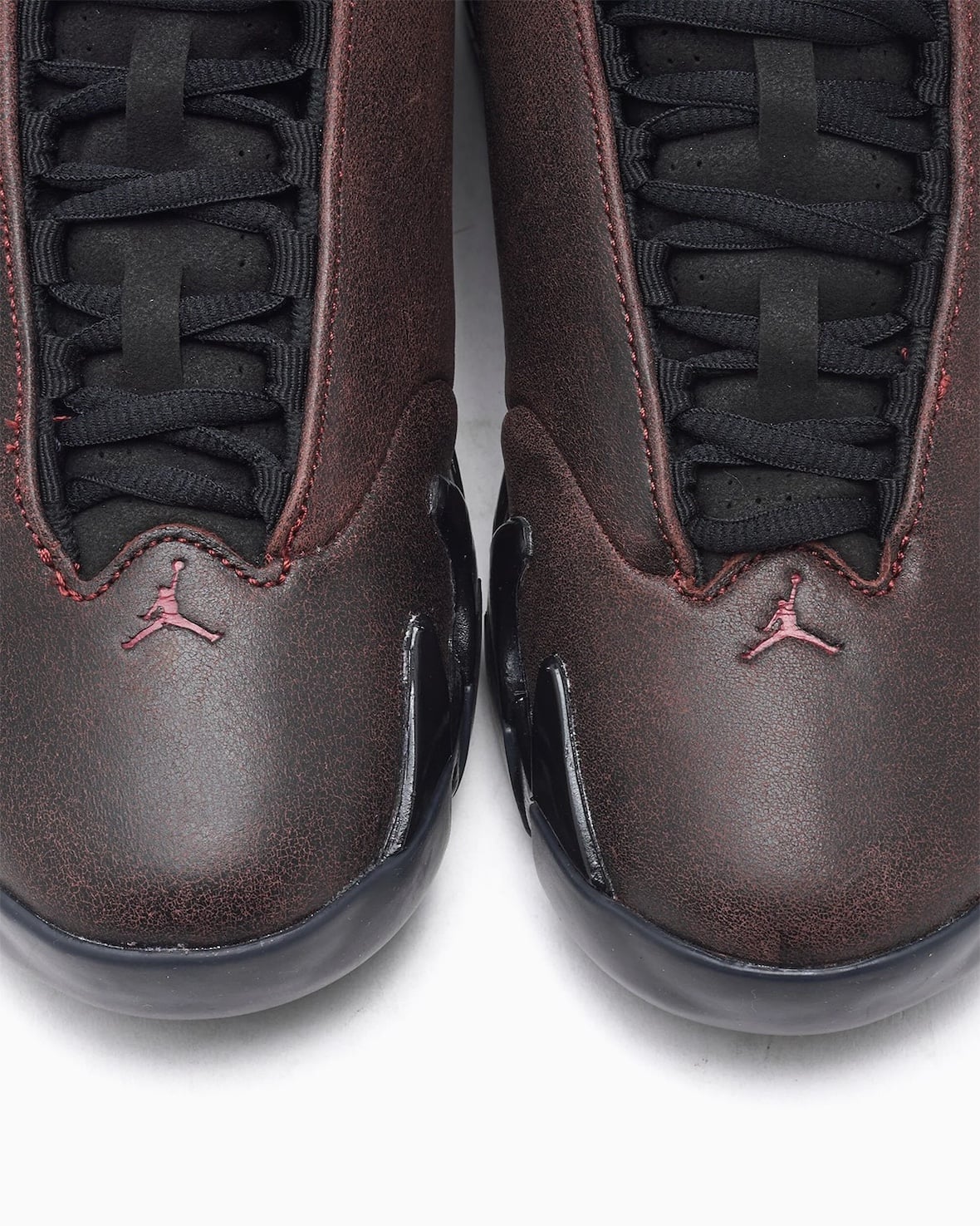 First Look at Mowalola’s Non-Mule Air Jordan 14 in “Burnt Red”