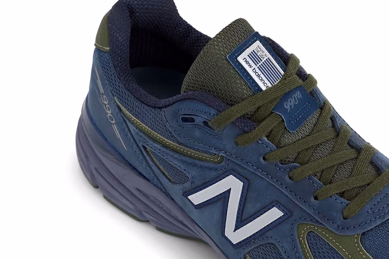 New Balance 990v4 Made in USA Releases in “Navy” for Fall 2026