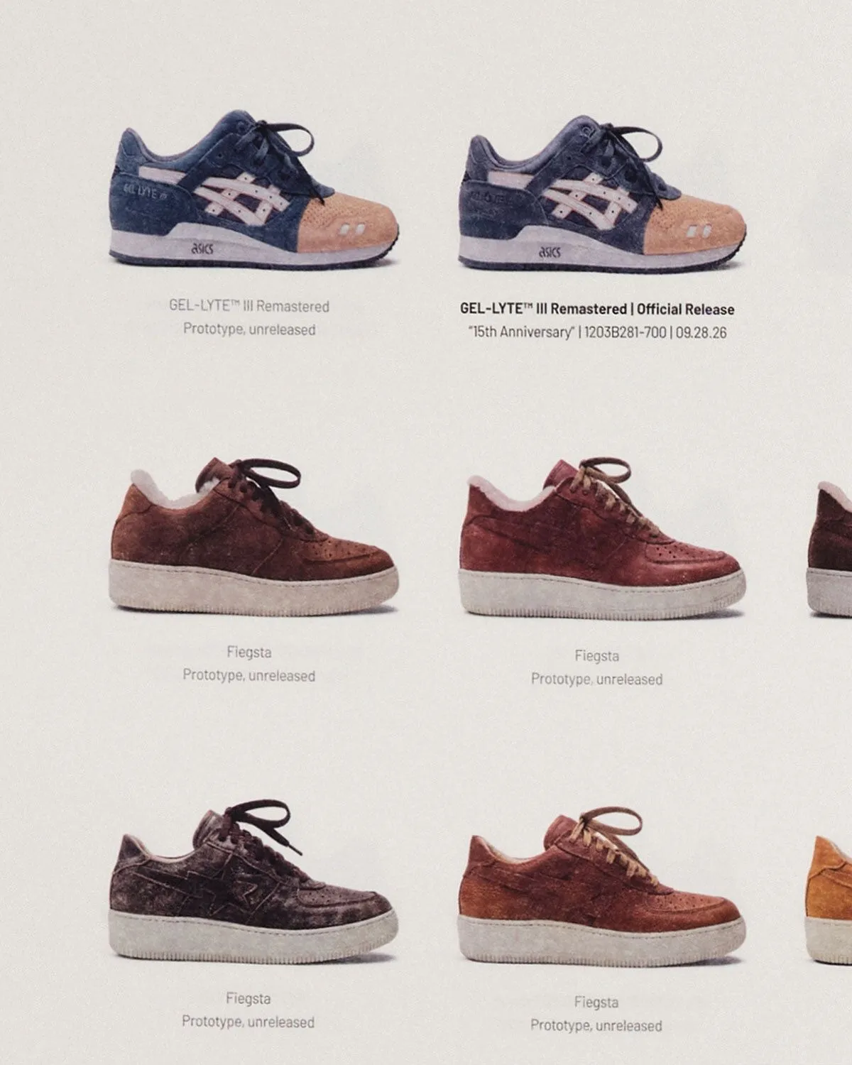 ASICS GEL Lyte III x Kith “Salmon Toe” Gets a First Look