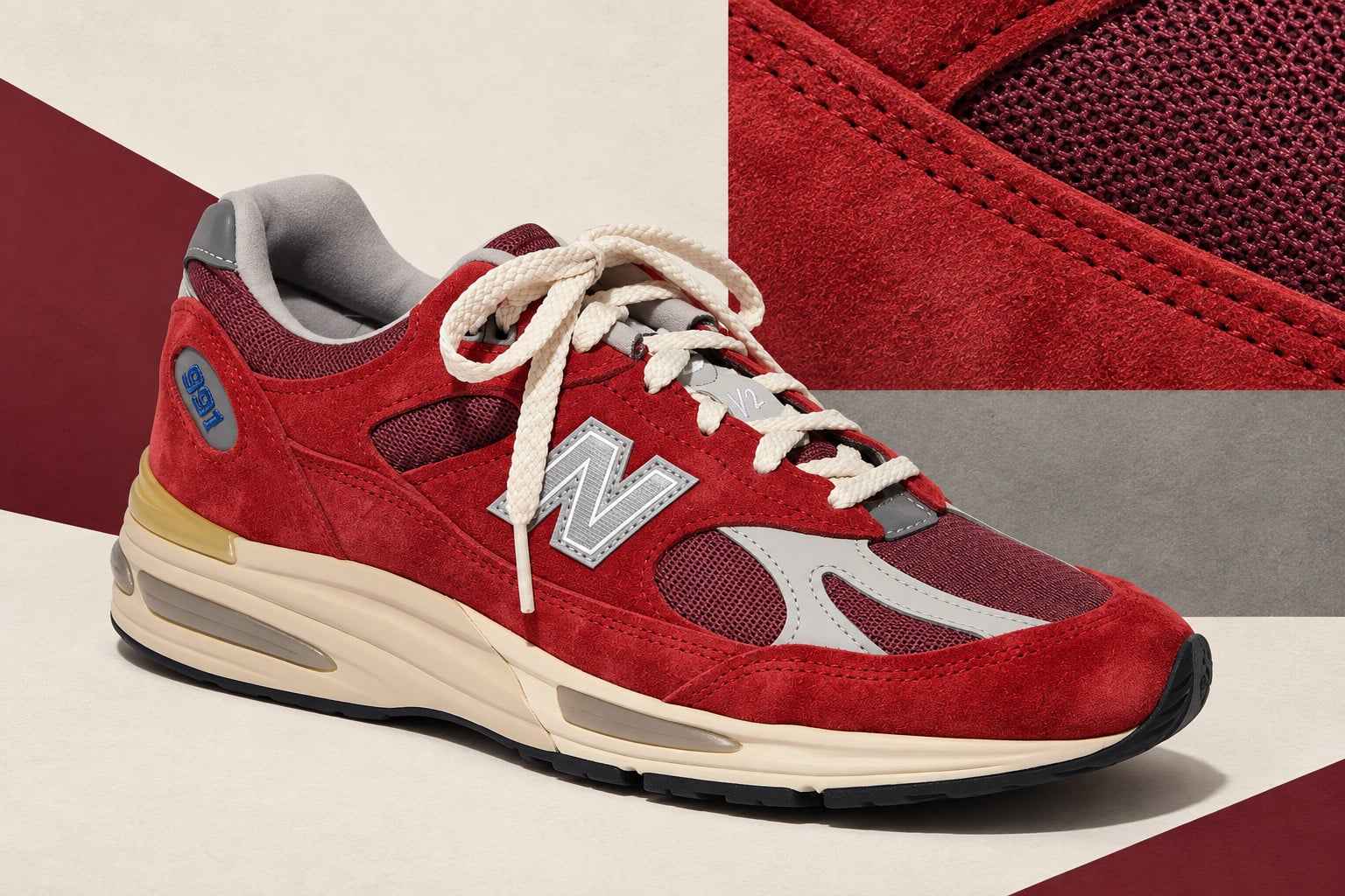 New Balance 991v2 “Karanda Red” Releases October 1st