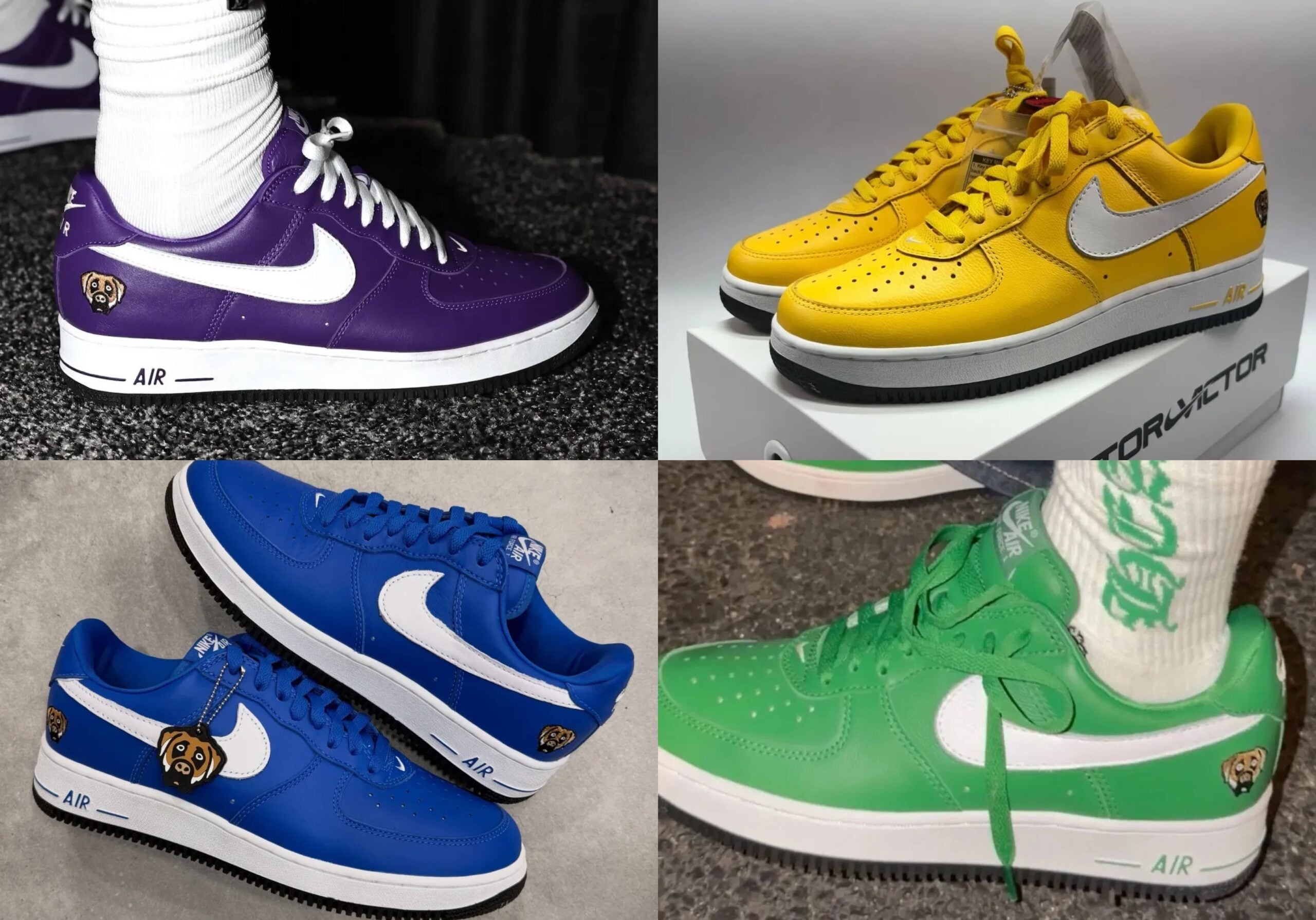 Nike Air Force 1 ’01 x Victor Victor Releases Through December