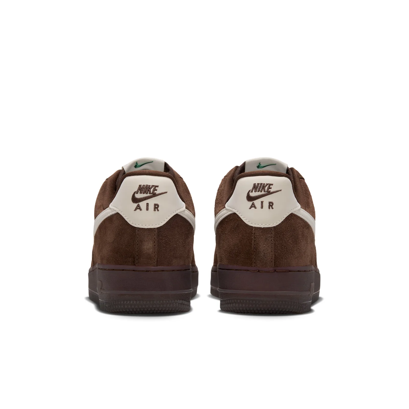 heel view of pair, cream heel patches with NIKE AIR text, Mindfulness Pack