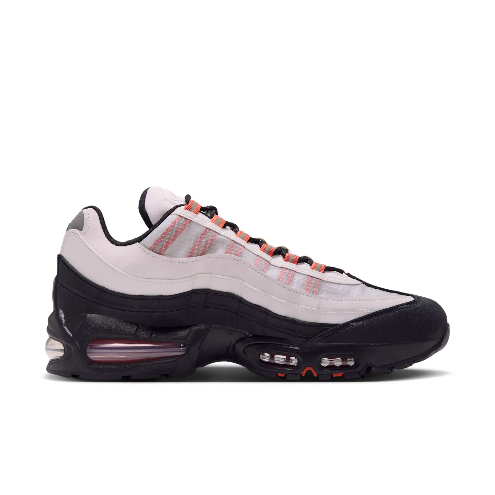 reverse lateral view, black toe overlay and orange eyelets, Campfire Orange