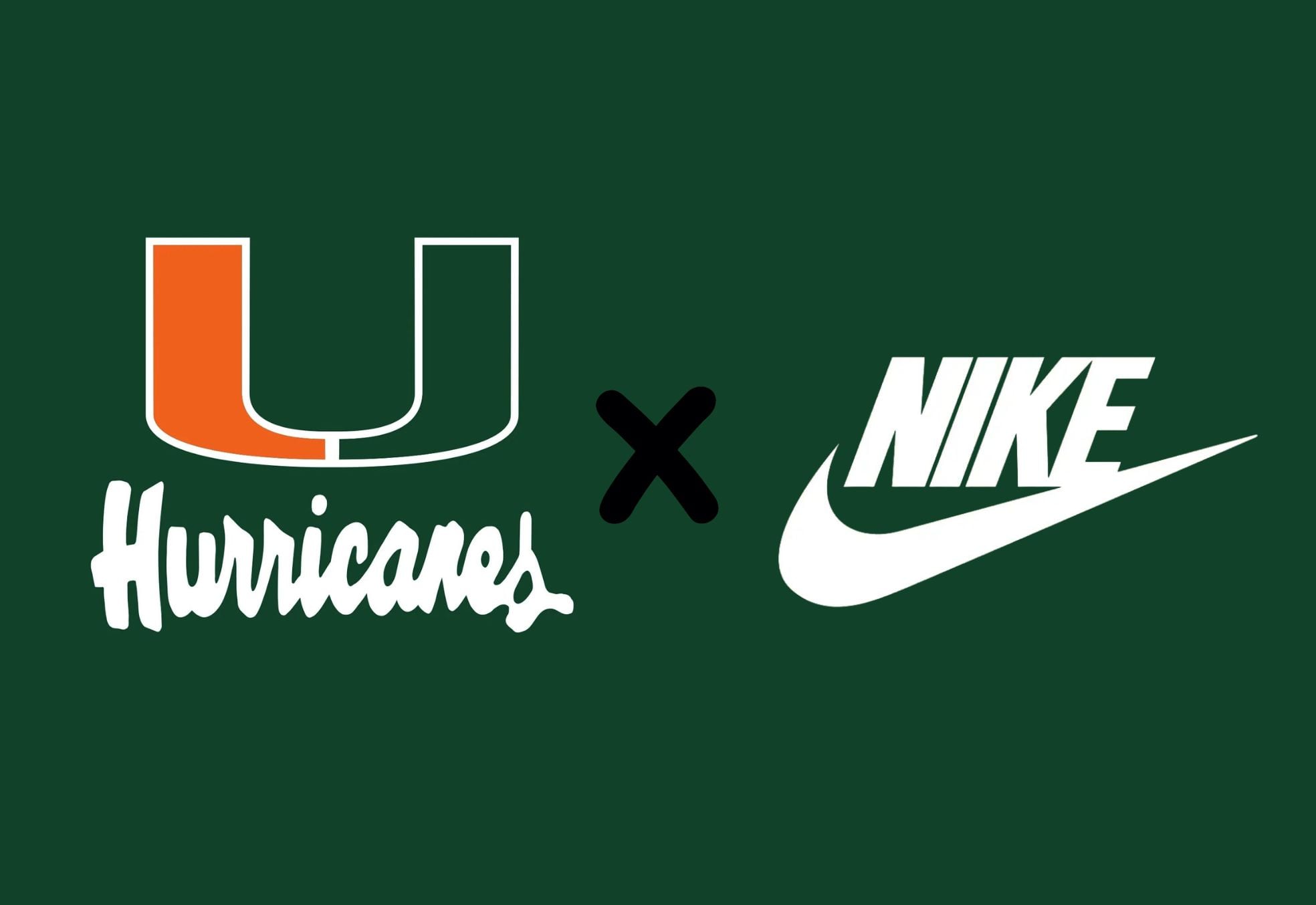 Miami Hurricanes Nike Apparel Deal in N/A