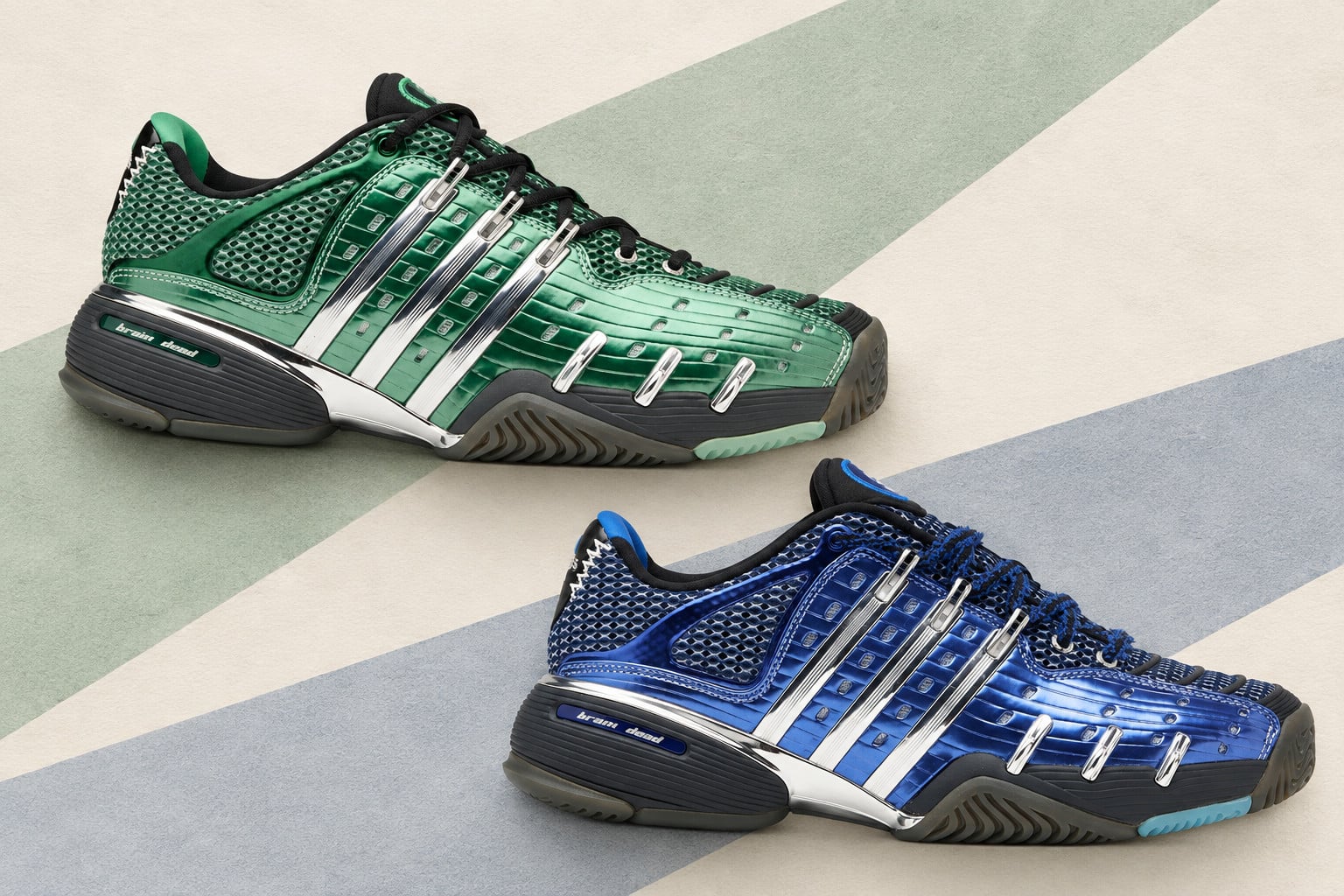 adidas Barricade V x Brain Dead Returns in Two Colorways