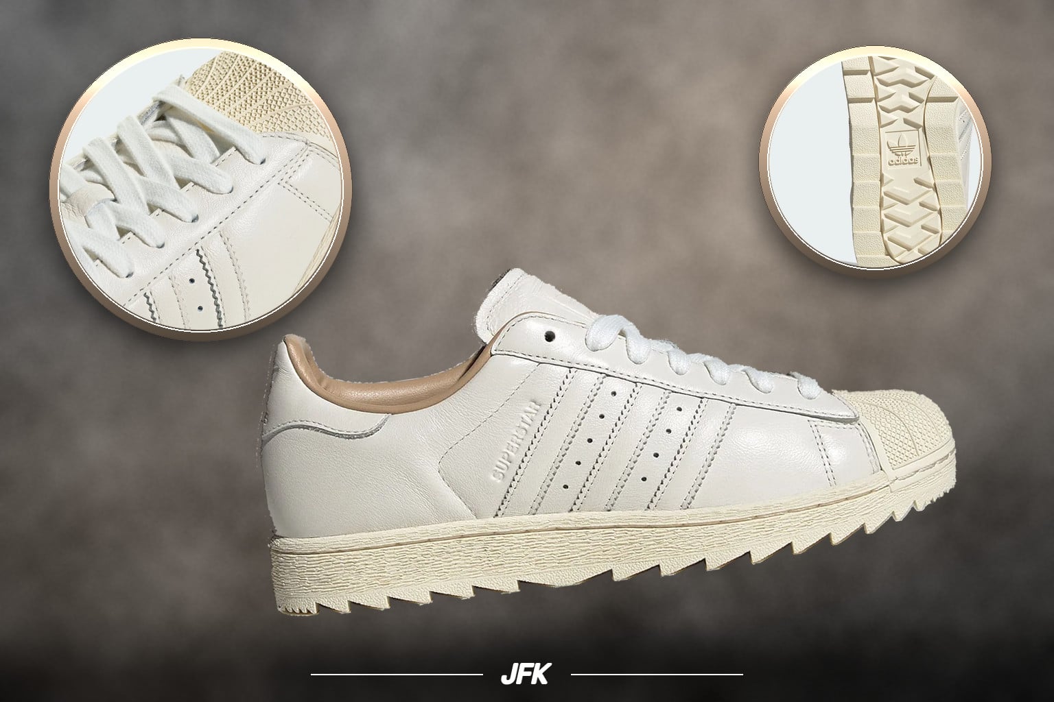 adidas Superstar Ripple “Core White” Is Now Available for $120