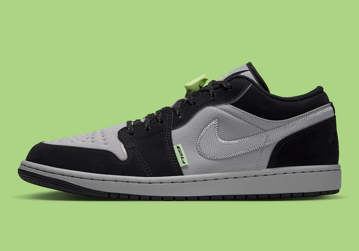 Air Jordan 1 Low “Light Smoke Grey” Surfaces in Ripstop Build