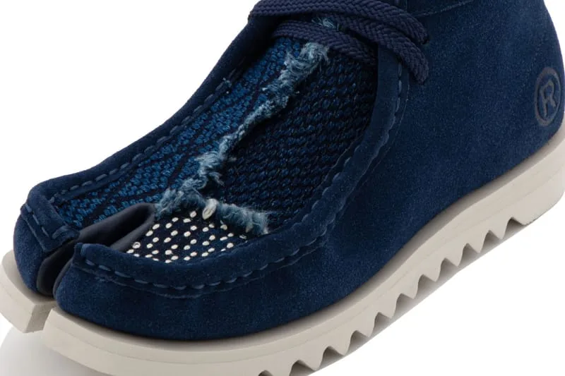 Close-up detail of the Blue