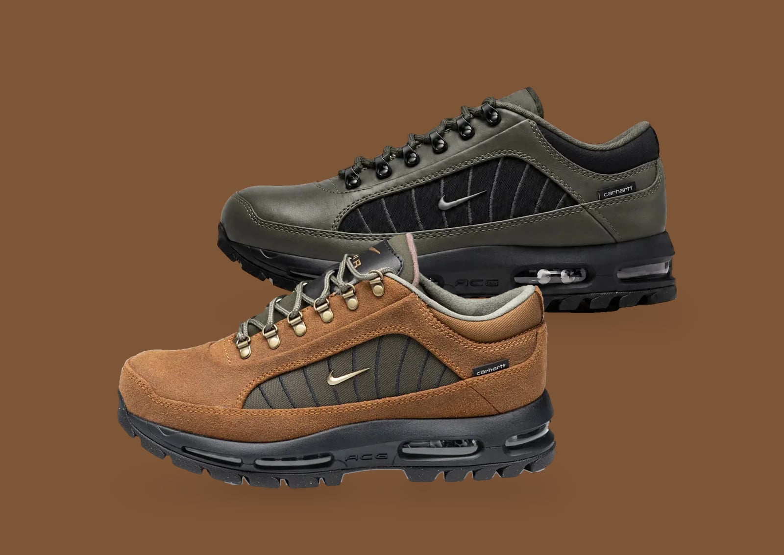 Carhartt WIP x Nike Air Max Goadome Low Pack Revealed