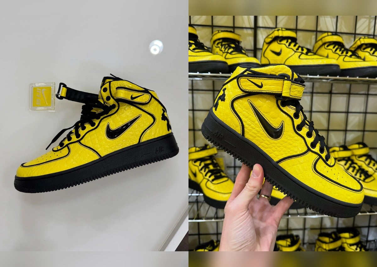 Lil Yachty Debuts Concrete Boys x Nike Air Force 1 Mid