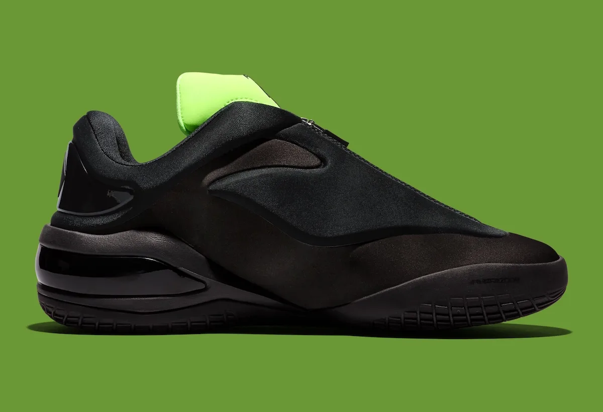 Lateral view of the Shock, The “Shock” colorway released September 24, 2026, for $140
