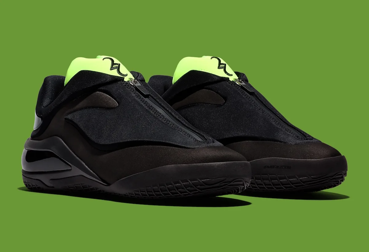 Front three-quarter view of the pair of Shock, Converse listed the “Shock” in unisex sizing only