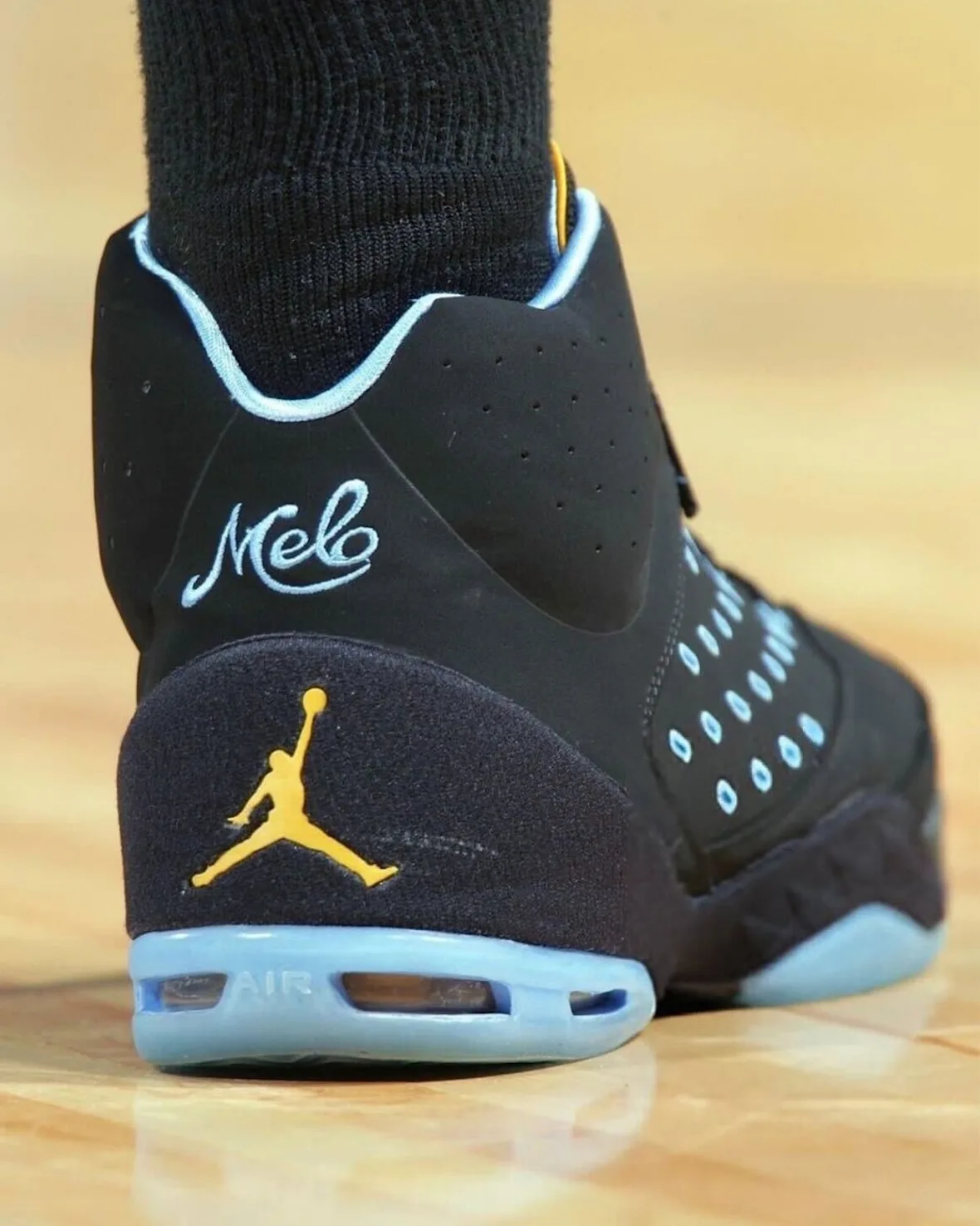 Close-up detail of the Melo 5.5 “OG”