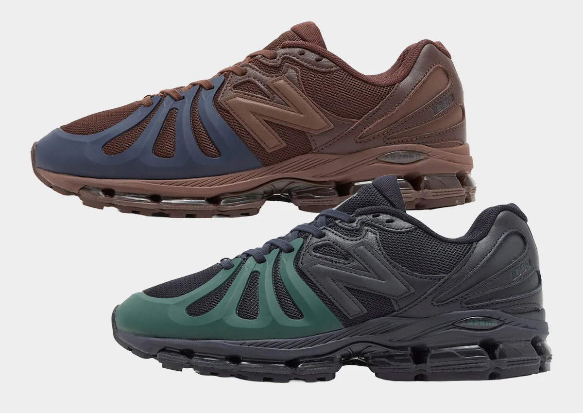 New Balance 1890P Surfaces in “Brown/Navy” and “Black/Green”