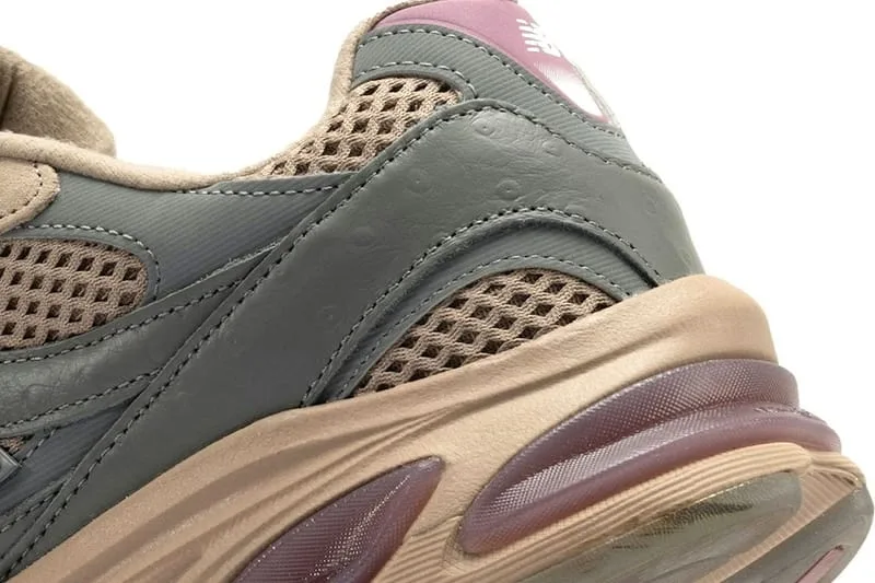 Close-up detail of the Ostrich, Released September 25, 2026 for $155 via New Balance